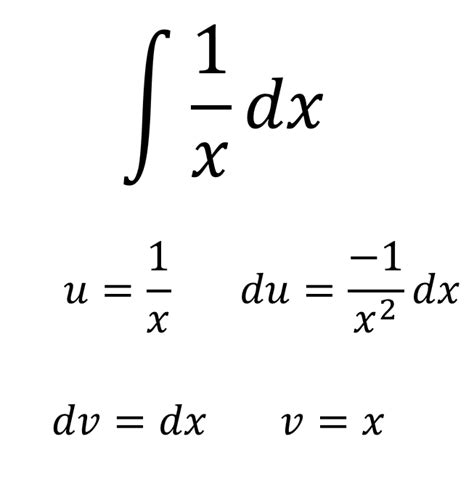integral 1/x dx